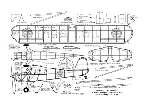 Oz : Aeronca Defender plan - free download