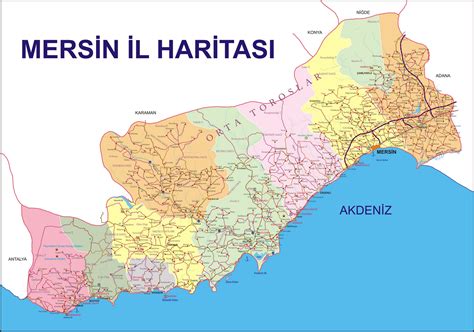 Mersin Map