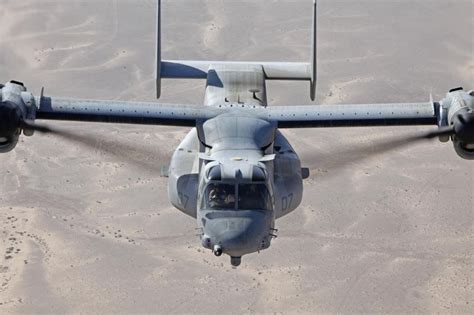 MV-22 Osprey VTOL Tiltrotor Aircraft Over Afghanistan | Global Military ...