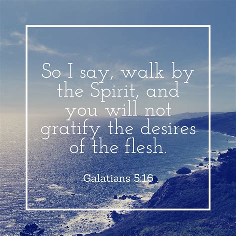 Galatians 5:16