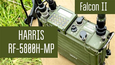 Harris RF-5800H-MP Falcon II PRC-150 Manpack HF radio. Переносная КВ радиостанция НАТО. - YouTube