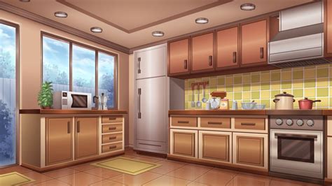 Escena Anime Cocina | Paisajes Estilo Anime | Pinterest | Anime, Anime ...