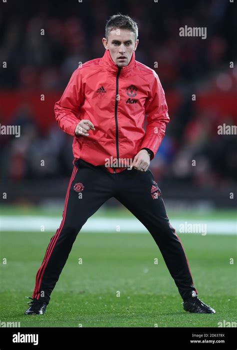 Manchester United coach Kieran McKenna Stock Photo - Alamy