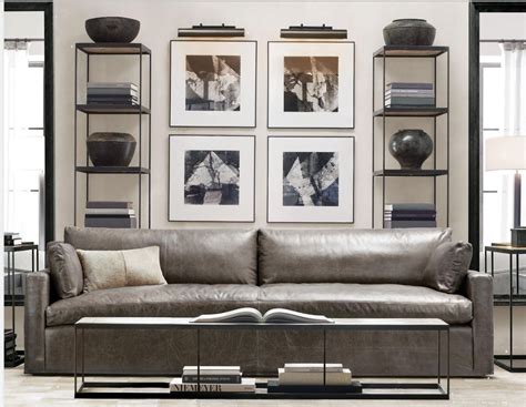 20+ Grey Leather Sofa Living Room Ideas