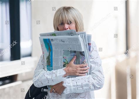 Jane Moore Columnist Sun Newspaper Arrives Editorial Stock Photo ...