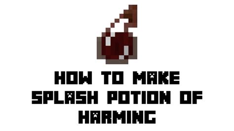 Minecraft Potions Harming - Minecraft Land