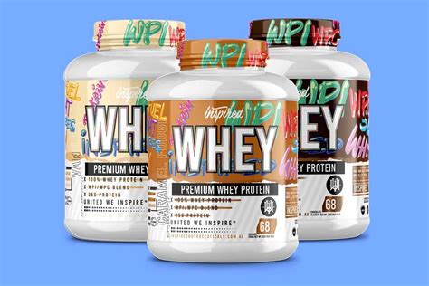 Inspired Whey powered by a blend of whey isolate and concentrate