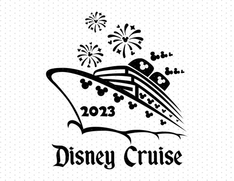 Disney Cruise 2023 SVG