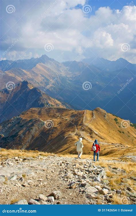 Tatra Mountains editorial stock image. Image of orange - 31742654