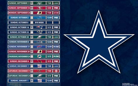 2011 Dallas Cowboys Schedule Logo | Michael Tipton | Flickr