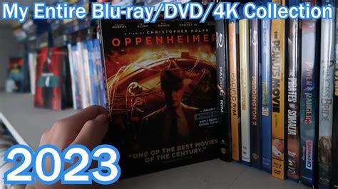 My Entire Blu-ray/DVD/4K Movie Collection 2023 - YouTube