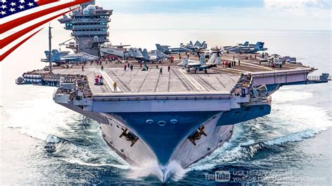 All 11 Active U.S. Aircraft Carriers - TIMELAPSE - YouTube