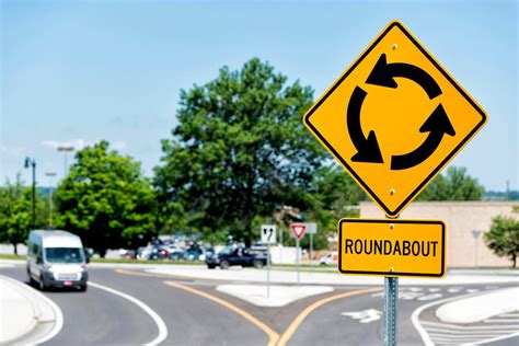 Roundabouts offer safety benefits for drivers, pedestrians and cyclists