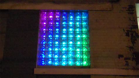Hive13 Glass block LED matrix - running plasma | I am please… | Flickr