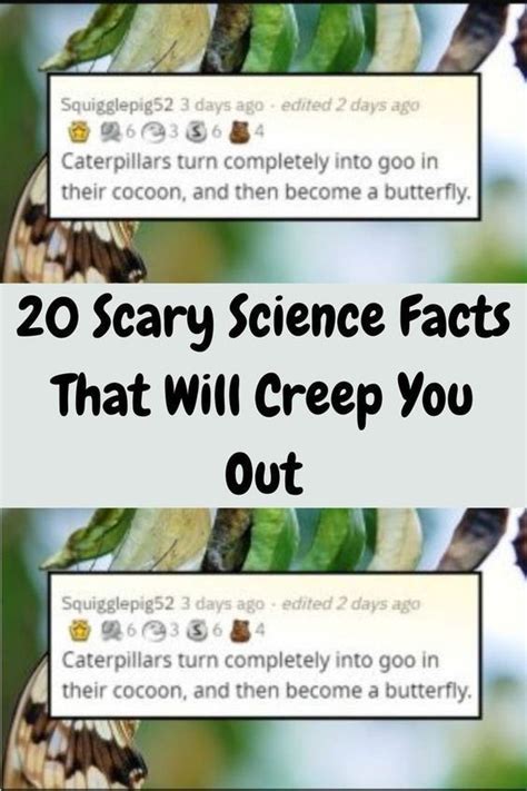 20 scary science facts that will creep you out – Artofit