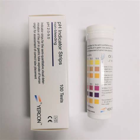 Gastric Aspirate Ph Test Strips 2.0-9.0 Ce Iso13485 - Buy Gastric Aspirate Ph Test Strips 2.0-9. ...