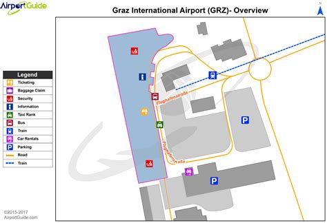 Graz - Graz (GRZ) Airport Terminal Map - Overview Airport Guide, Airport Map, Road Train, Train ...