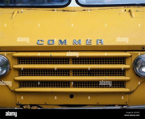 Vintage Commer Van Stock Photo - Alamy