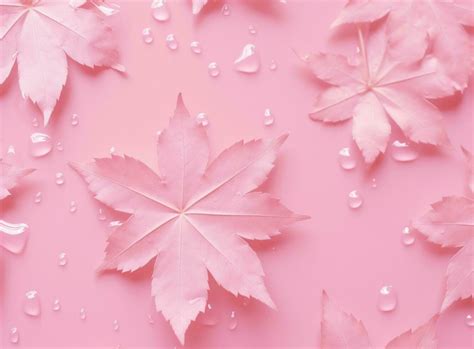 Pink autumn leaves background 29561238 Stock Photo at Vecteezy