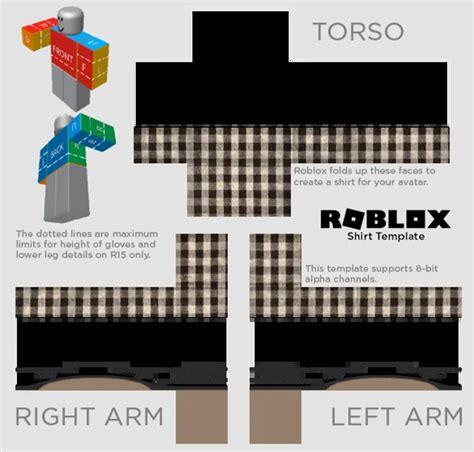 Plaid Skirt Haine Roblox Șablonuri de design gratis pentru toate ...