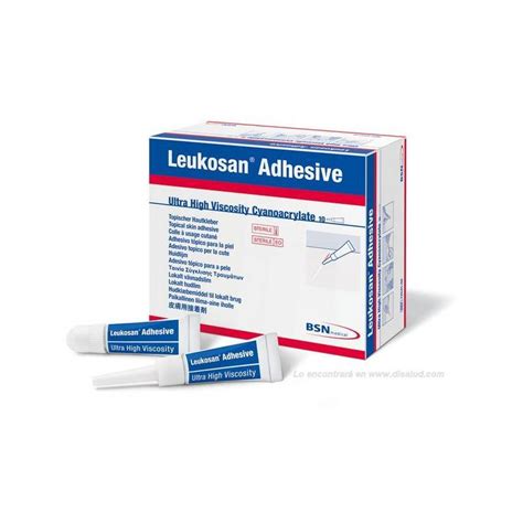 Leukosan® Adhesive 0,7ml. 10 Blisters. Ultra-high viscosity sterile ...