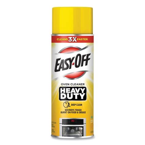 EASY-OFF Heavy Duty Oven Cleaner, Fresh Scent, Foam, 14.5 oz Aerosol ...