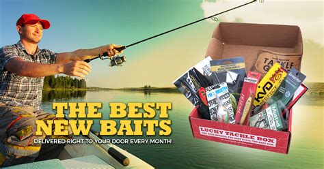 Lucky Tackle Box | Monthly Fishing Bait & Tackle Subscriptions Boxes