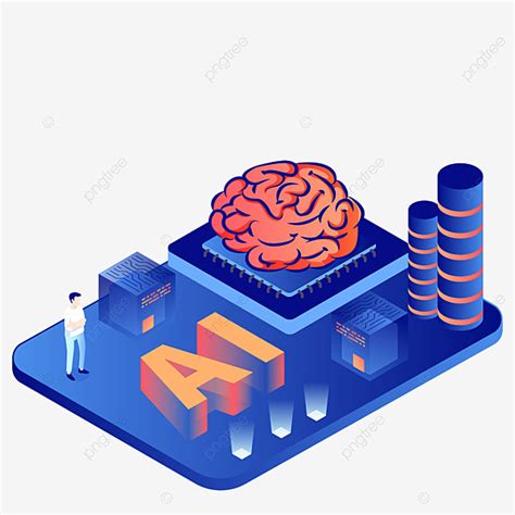 Artificial Intelligence Clipart PNG Images, Vector 25d Stereo Artificial Intelligence ...