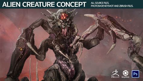 ArtStation - Alien Creature Concept | Resources