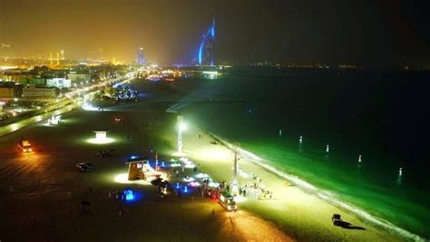 Now experience night swimming at this Dubai beach