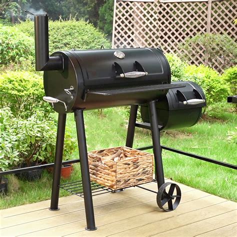 Charcoal Bbq Grill With Offset Smoker at Charles Berger blog