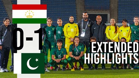 HIGHLIGHTS: Tajikistan 0-1 Pakistan | Women's Olympic Qualifiers | Olympic 2024 Paris | FULL ...