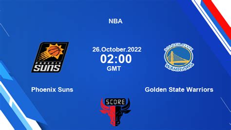 Phoenix Suns vs Golden State Warriors livescore, Match events PHX vs GSW, NBA, tv info