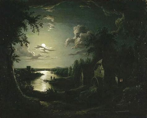 Dark landscape | Landscape art, Aesthetic art, Moonlight painting