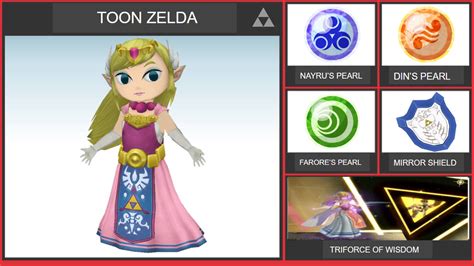 Toon Zelda Smash Bros Moveset (Remastered) by WilliamHeroofHyrule on ...
