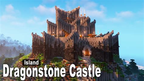 Minecraft: How to build a Dragonstone Castle - Game of Thrones ...