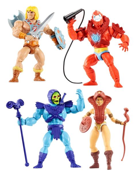 Masters Of The Universe Origins Wave 1 Set of 4 Action Figures 1 PER ...