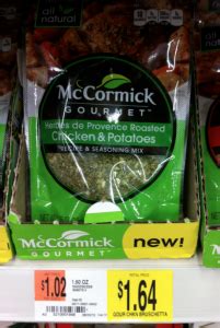 McCormick Gourmet Spices Just 14¢ at Walmart