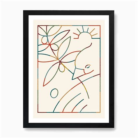 La Paloma Art Print by Pelikan Print Co. - Fy