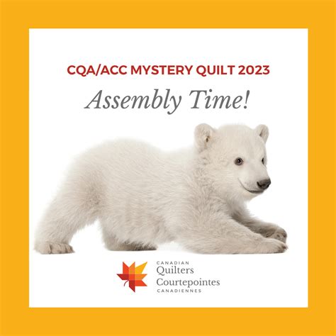 Mystery Quilt 2023: Quilt Assembly - Canadian Quilters Association/Association Canadienne de la ...