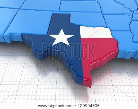 Map Texas State Flag. Image & Photo (Free Trial) | Bigstock