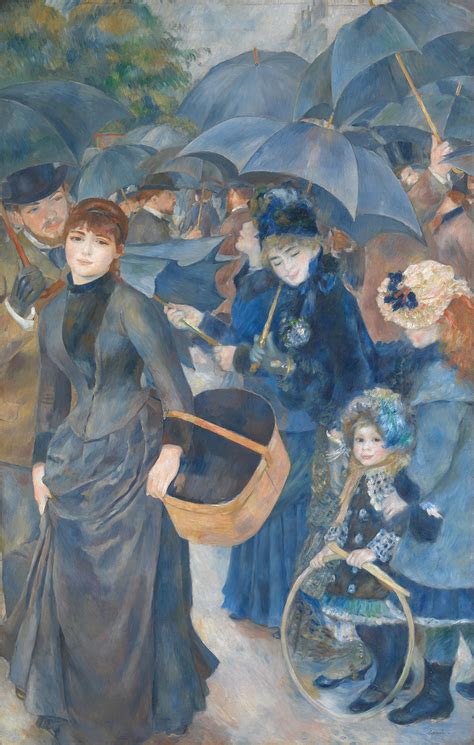 The Umbrellas, 1881 by Pierre Auguste Renoir