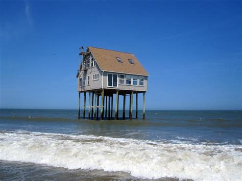 The Vanishing Cedar Island Still has Houses Slipping into the Sea : r ...