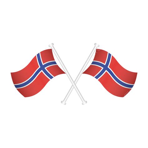 Norway Flag, Norway, Flag, Norway Flag Shinning PNG and Vector with ...