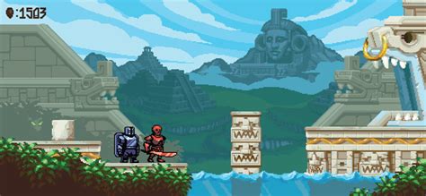 [OC] Aztec temple concept : PixelArt