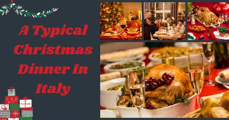 A Typical Christmas Dinner In Italy - The Proud Italian