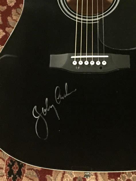 √ Johnny Cash Signature Value