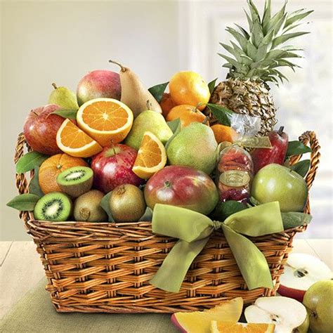 Tropical Fruit Medley Basket - CFG4061_19 | Rose basket, Fruit in season, Fruit gifts