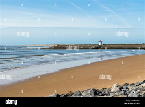 Burry Port East Beach Carmarthenshire South Wales Stock Photo - Alamy