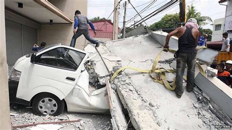 Deadly Philippine quake hits Bohol and Cebu - BBC News